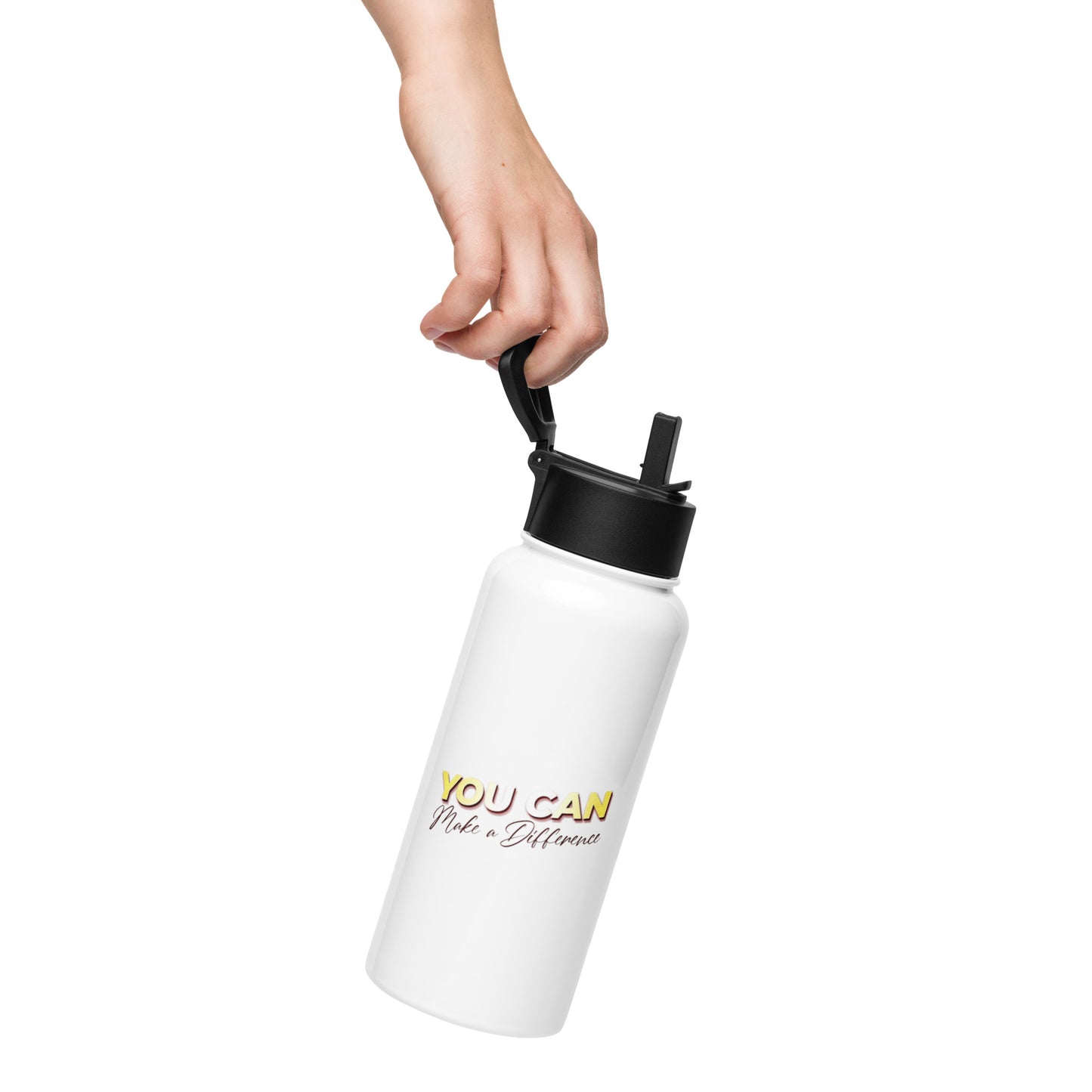 You Can Make a Difference Stainless Water Bottle