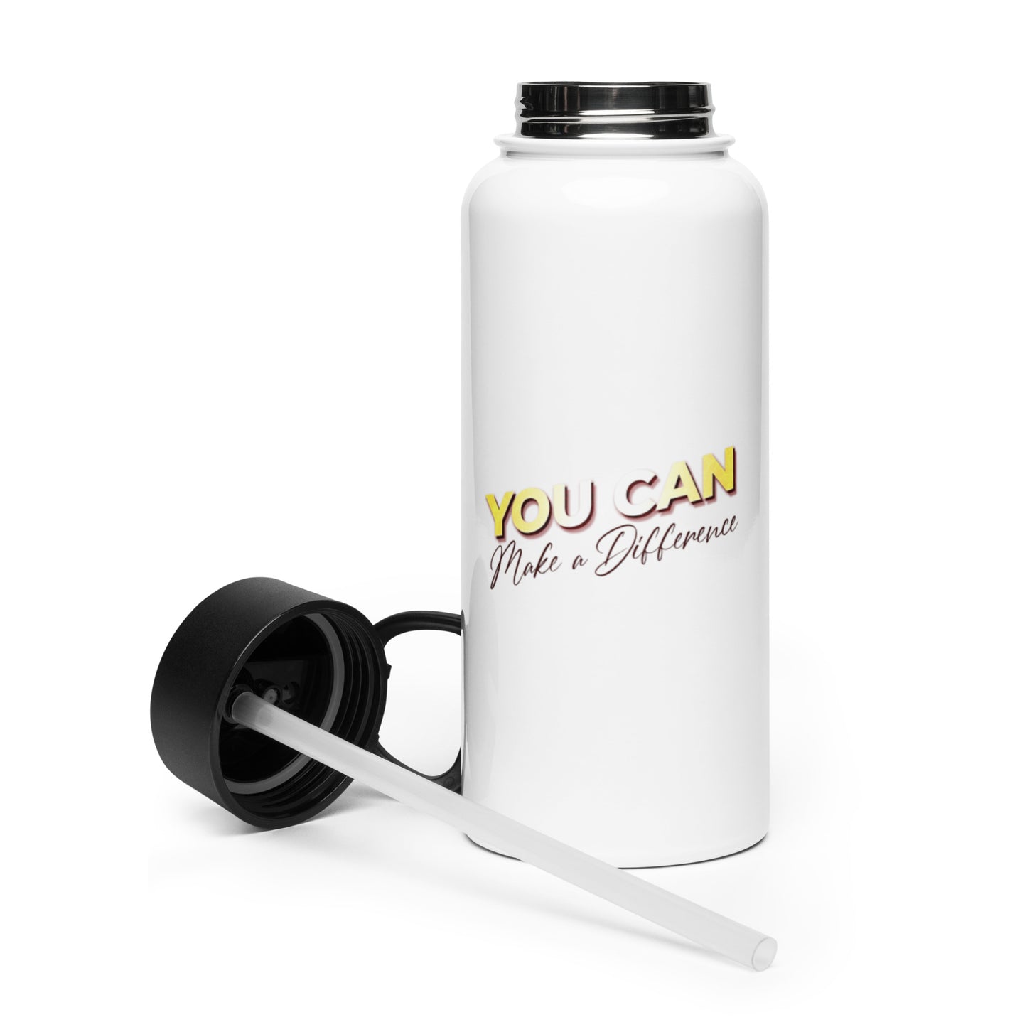 You Can Make a Difference Stainless Water Bottle