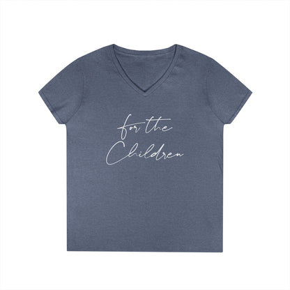 For the Children Women's V-Neck Tee
