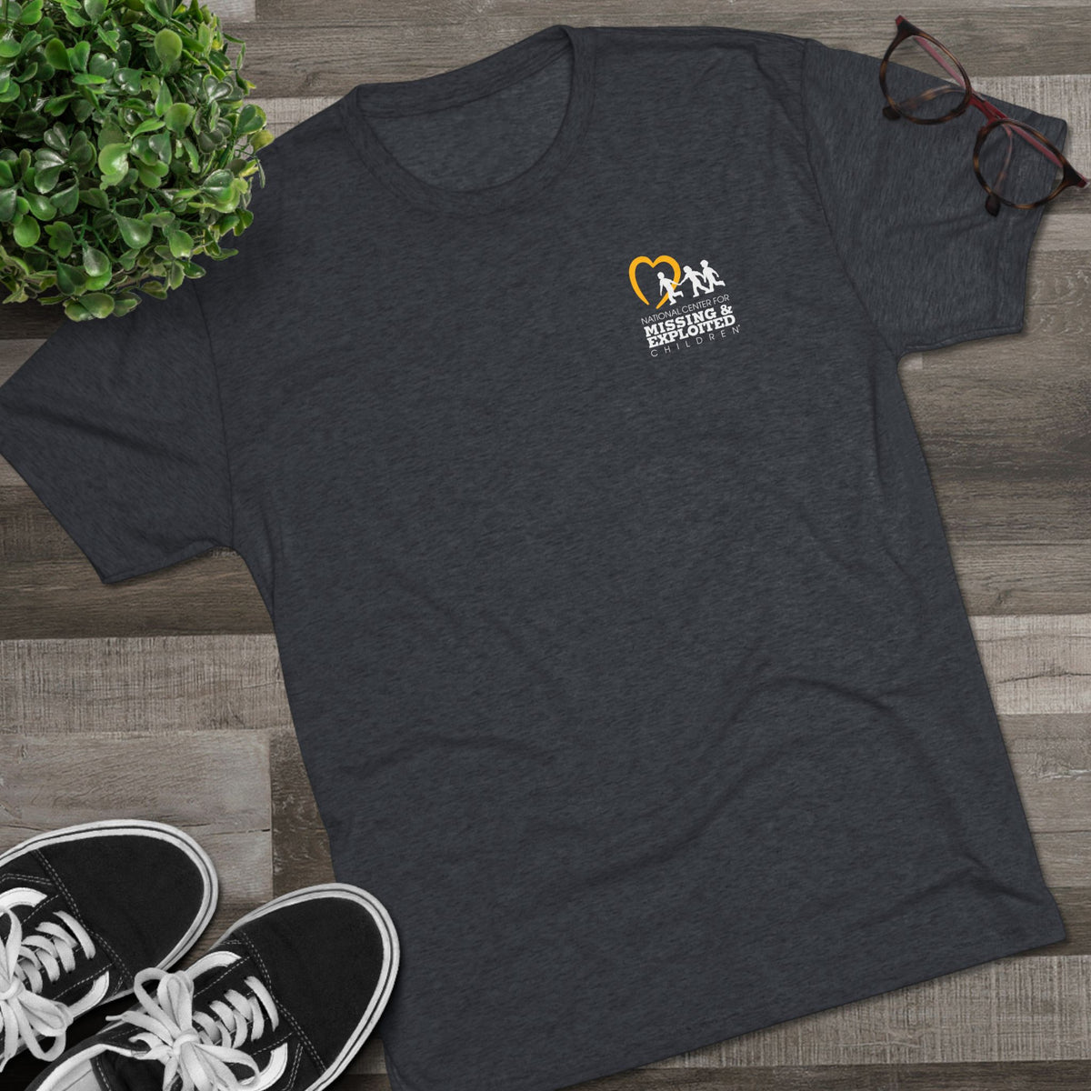 'Every Child Deserves a Safe Childhood' Tropical Sunset Unisex Shirt