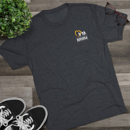 'Every Child Deserves a Safe Childhood' Tropical Sunset Unisex Shirt