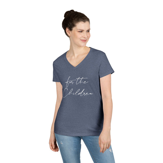 For the Children Women's V-Neck Tee
