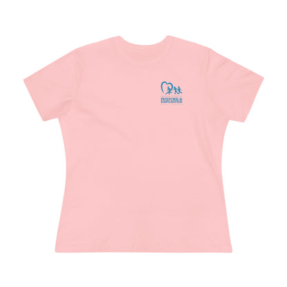 'Every Child Deserves a Safe Childhood' Tropical Sunset Women's Shirt