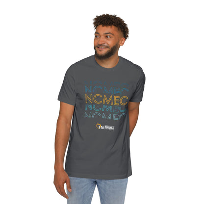 NCMEC Bold & Bright Tee – Wear the Mission, Make a Statement