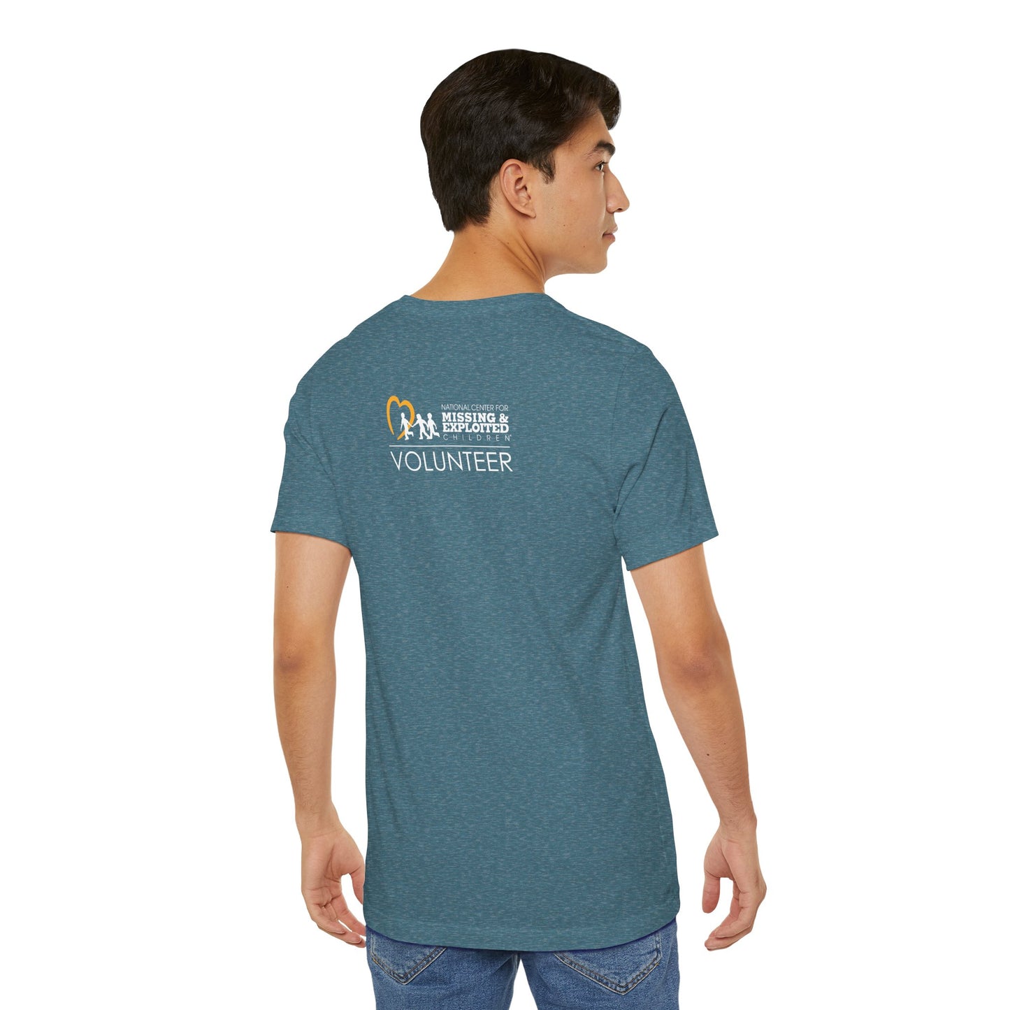 NCMEC #Hope Volunteer - Unisex Short-Sleeve Tee