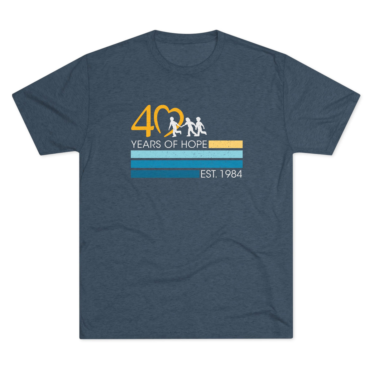 40 years of Hope Triblend Tee - Reprint!