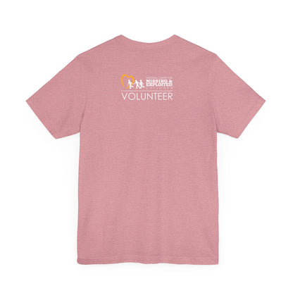 NCMEC #Hope Volunteer - Unisex Short-Sleeve Tee