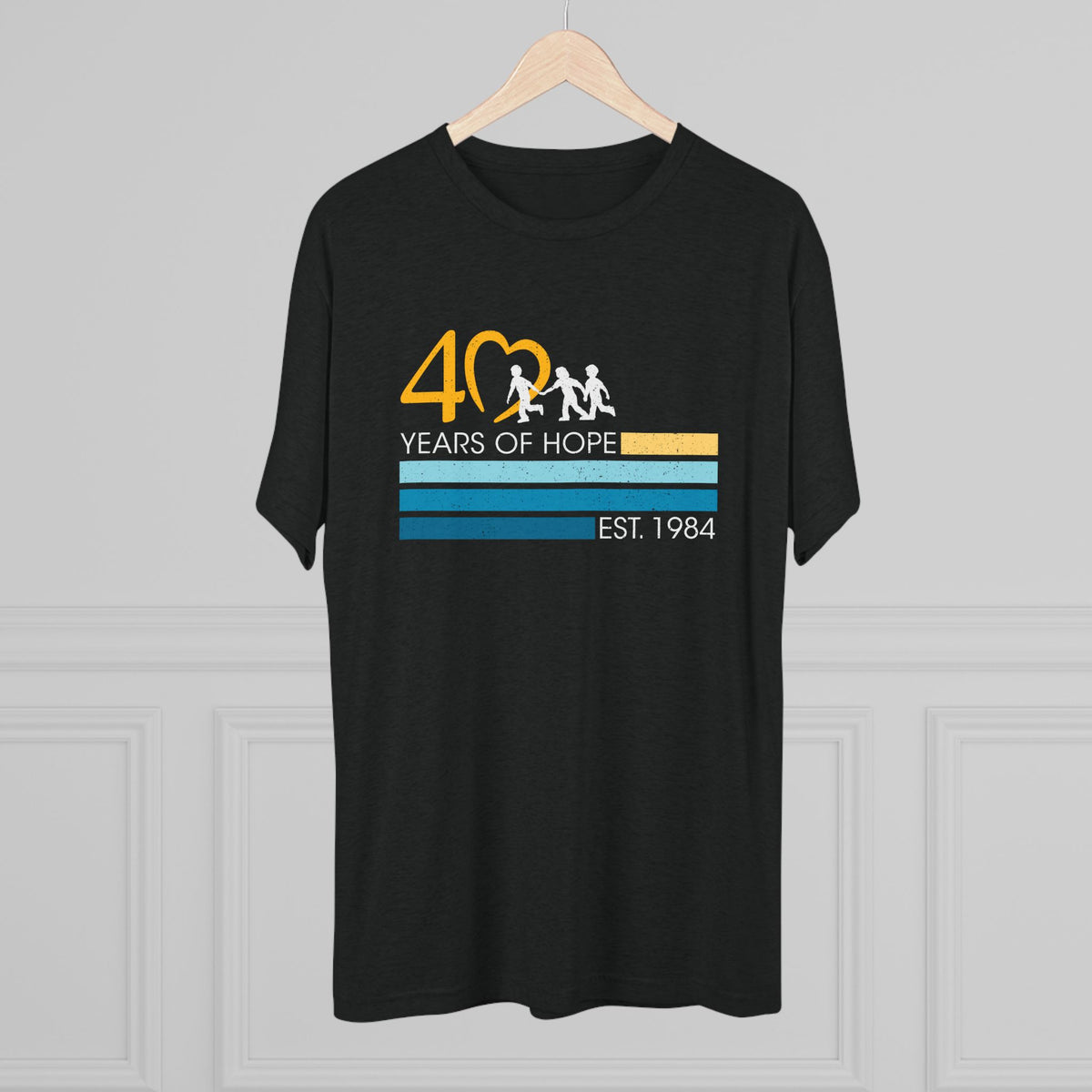40 years of Hope Triblend Tee - Reprint!