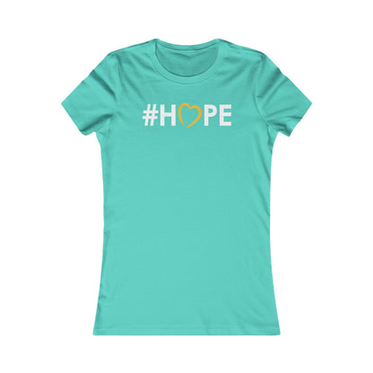 NCMEC #Hope Volunteer - Women's Favorite Tee