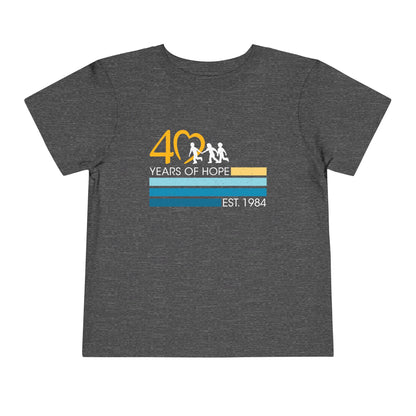 Toddler Short Sleeve 40th Anniversary Celebration Tee