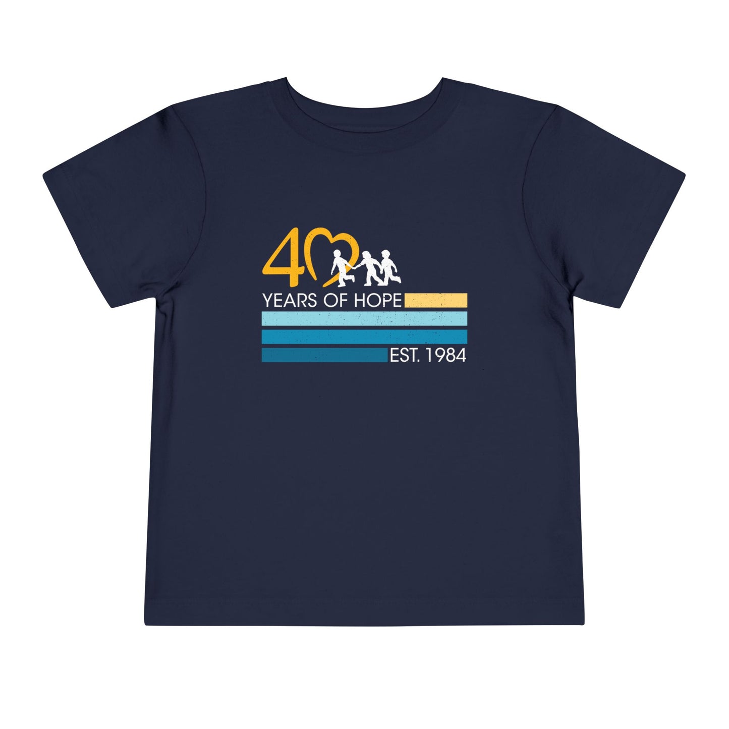Toddler Short Sleeve 40th Anniversary Celebration Tee
