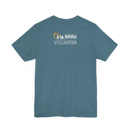 NCMEC #Hope Volunteer - Unisex Short-Sleeve Tee