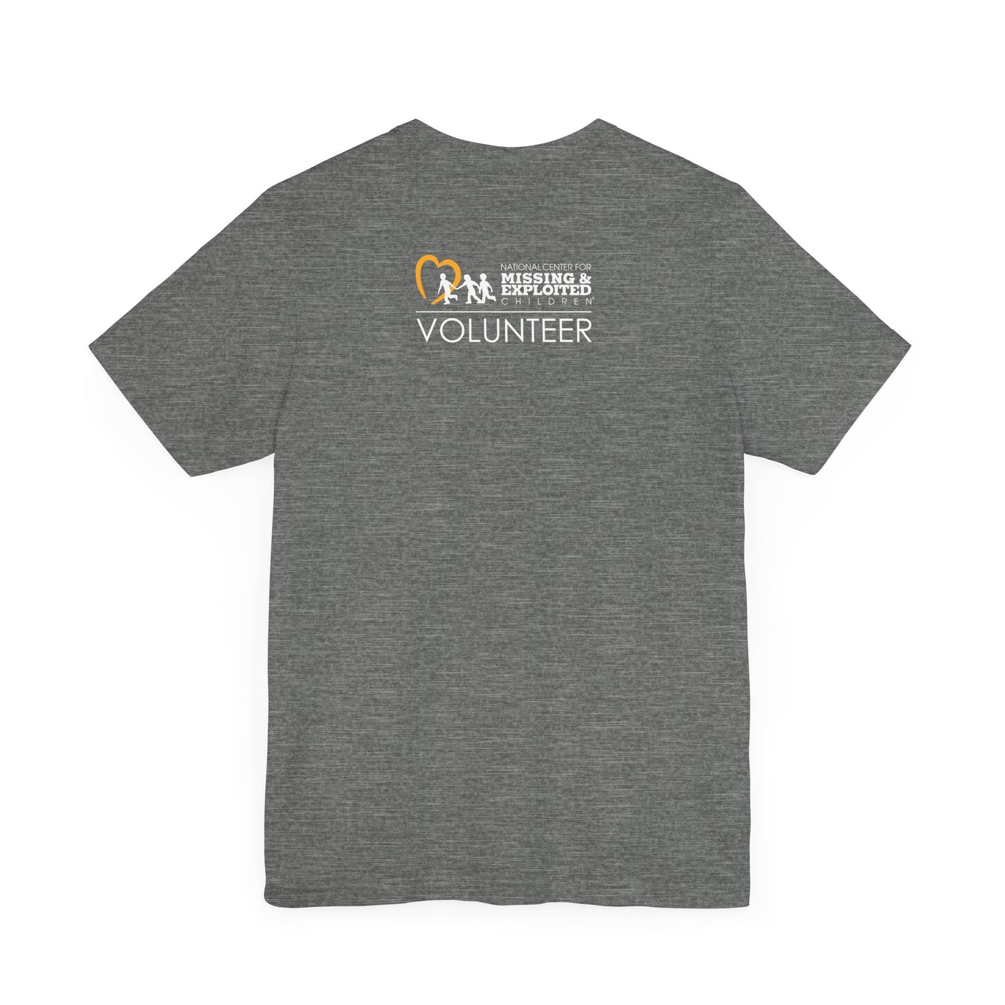 NCMEC #Hope Volunteer - Unisex Short-Sleeve Tee