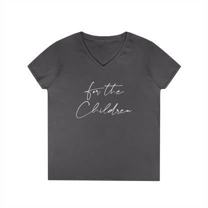 For the Children Women's V-Neck Tee