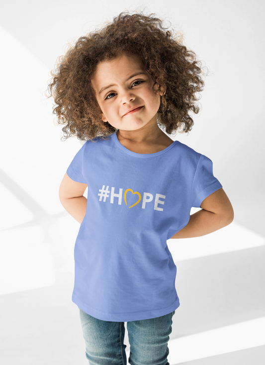 Toddler Short Sleeve #Hope Tee