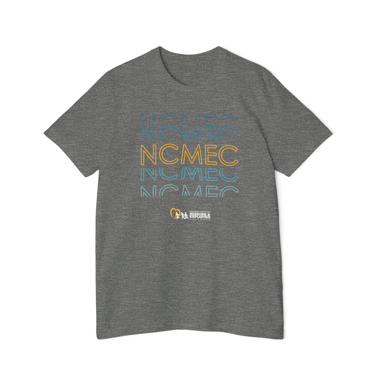 NCMEC Bold & Bright Tee – Wear the Mission, Make a Statement