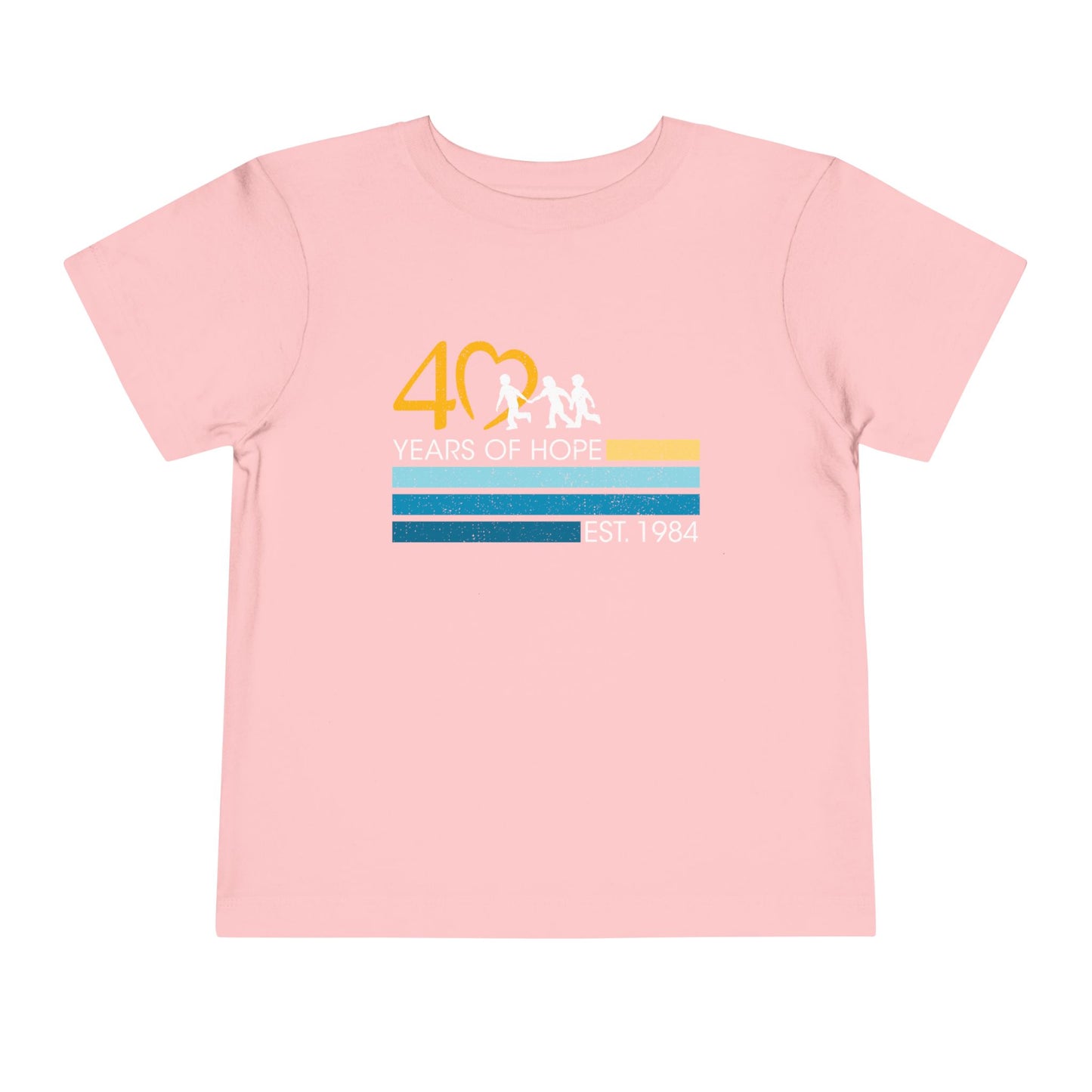 Toddler Short Sleeve 40th Anniversary Celebration Tee