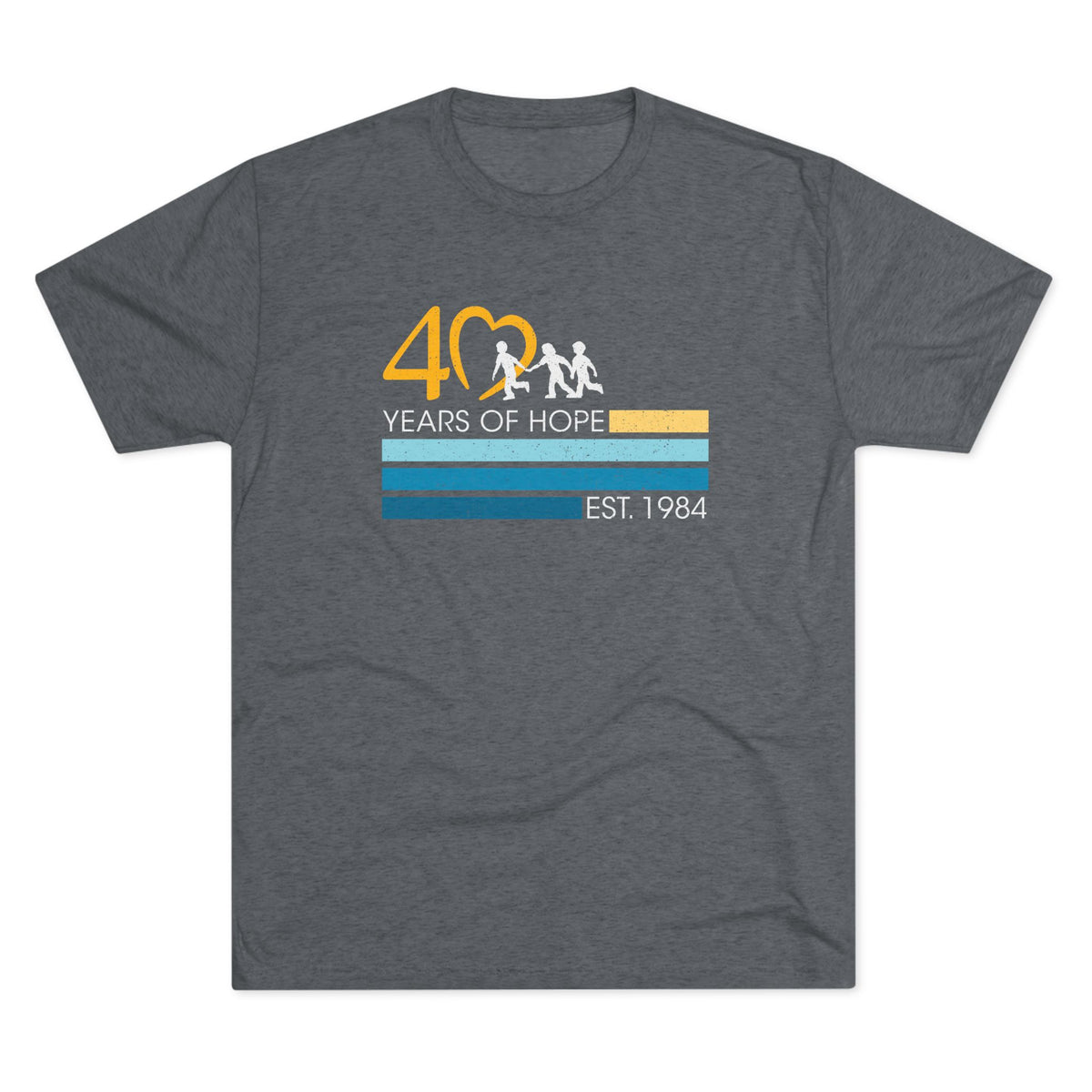 40 years of Hope Triblend Tee - Reprint!