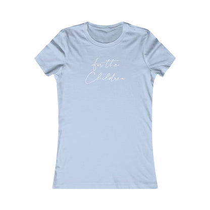 For the Children Women's Tee - Volunteer Shirt