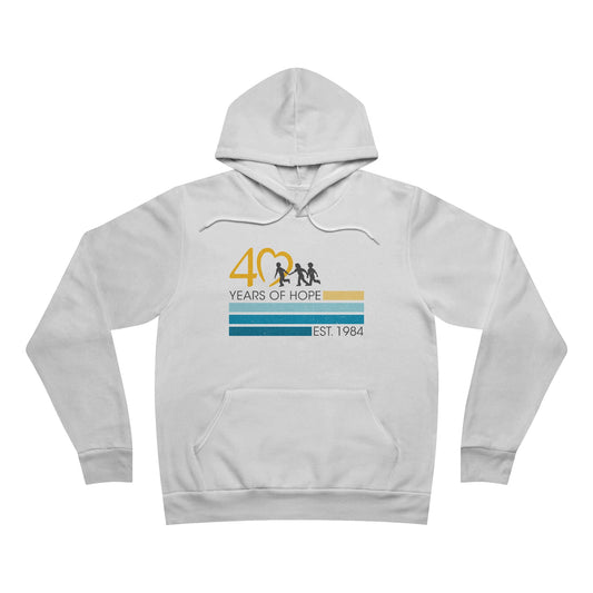 Fleece Hoodie - 40 Years of Hope