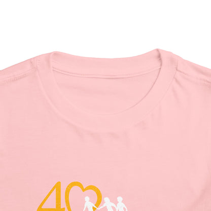 Toddler Short Sleeve 40th Anniversary Celebration Tee