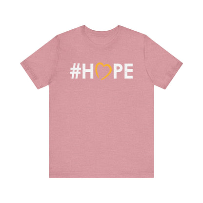 NCMEC #Hope Volunteer - Unisex Short-Sleeve Tee
