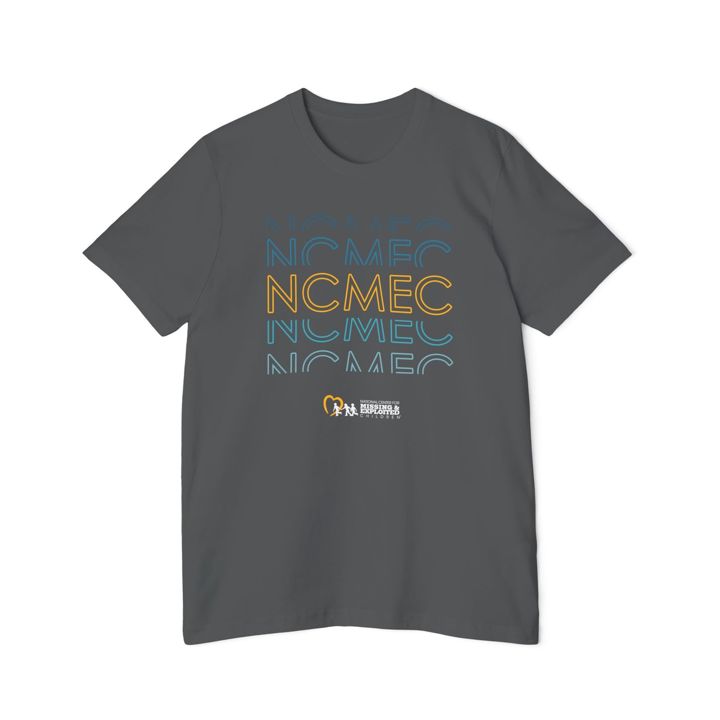 NCMEC Bold & Bright Tee – Wear the Mission, Make a Statement
