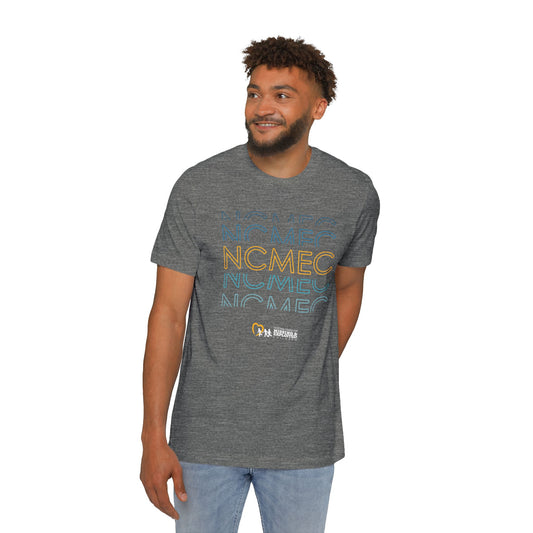 NCMEC Bold & Bright Tee – Wear the Mission, Make a Statement