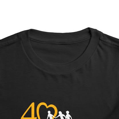 Toddler Short Sleeve 40th Anniversary Celebration Tee