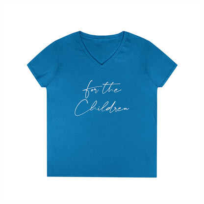 For the Children Women's V-Neck Tee