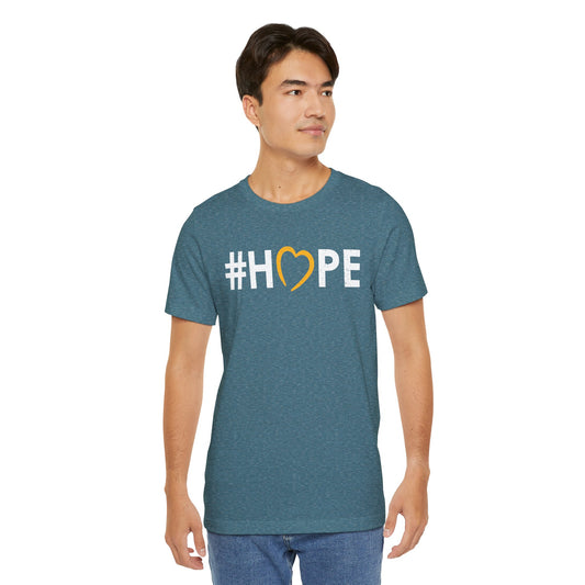 NCMEC #Hope Volunteer - Unisex Short-Sleeve Tee