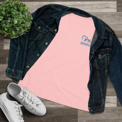 'Every Child Deserves a Safe Childhood' Tropical Sunset Women's Shirt
