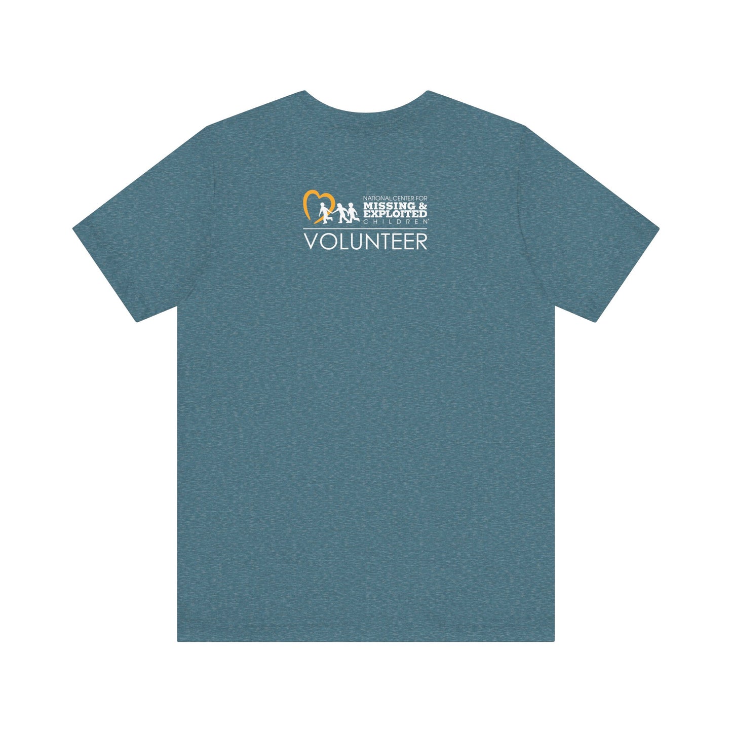 NCMEC #Hope Volunteer - Unisex Short-Sleeve Tee