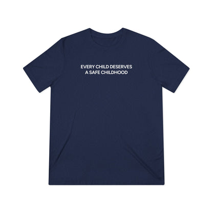 Every Child Deserves a Safe Childhood Triblend Tee - 2026