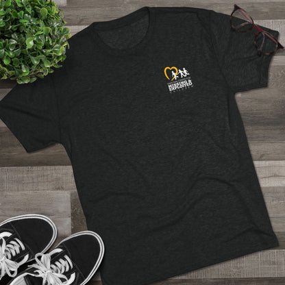 'Every Child Deserves a Safe Childhood' Tropical Sunset Unisex Shirt