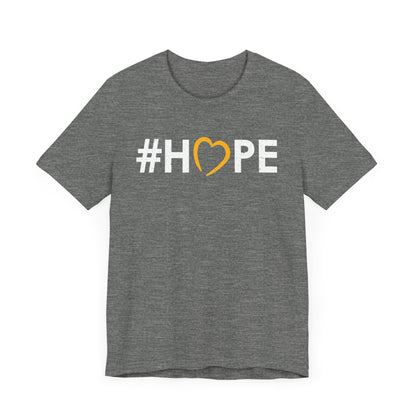 NCMEC #Hope Volunteer - Unisex Short-Sleeve Tee