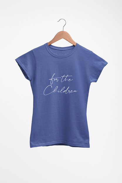 For the Children Women's Tee - Volunteer Shirt