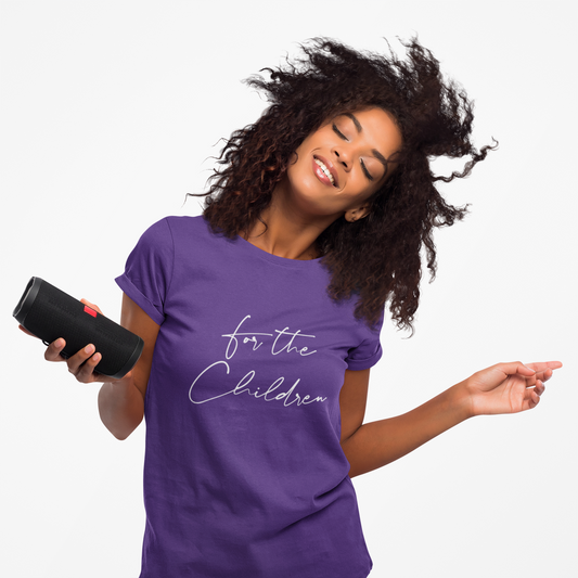 For the Children Women's Tee - Volunteer Shirt